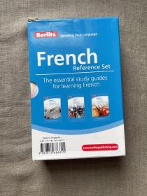 Berlitz French Reference Set (Berlitz Handbooks): The Essential Study Guides for Learning French 贝立兹法语学习套装【含三本书：French Vocabulary Handbook, French Verb Handbook, French Grammar Handbook。英文、法文版】超一公斤重