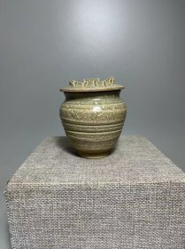 青瓷茶叶罐