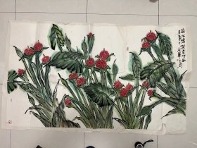 自娛齋保真銷售：劉文劍 147*86 劉文劍，1970年11月生。2004年畢業(yè)于中央美術(shù)學(xué)院中國畫系助教研究生班，2008年畢業(yè)于中央美術(shù)學(xué)院中國畫學(xué)院研究生班，獲碩士學(xué)位。