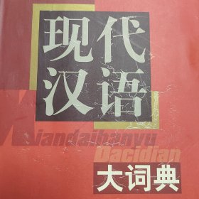 现代汉语大词典上下册