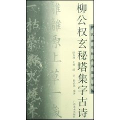 【正版图书】柳公权玄秘塔集字古诗/名碑名帖古诗集字帖(名碑名帖古诗集字帖)陆有珠9787807460152广西美术出版社2006-01-01（波）