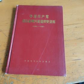 中国共产党山东省博兴县组织史资料（1931－1987，精装）
