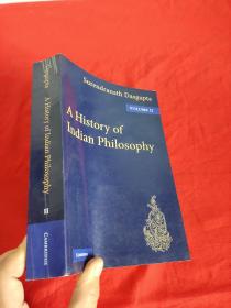 A History of Indian Philosophy:Volume 2        (小16开 )    【详见图】