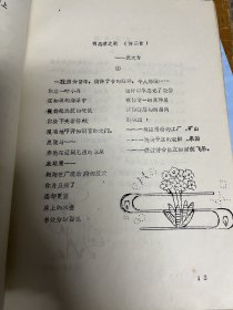 八十年代图文并茂的油印文艺刊物：二机青年（安徽二纺机械厂）1988年2、3两期合售。