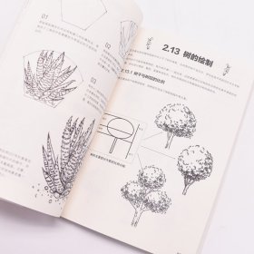 花植之美 黑白线描手绘插画设计技法