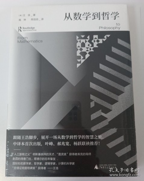 大学问·从数学到哲学（叶峰、郝兆宽、杨跃联袂推荐！中译本shou次出版，专业译者精心翻译！）