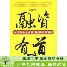 融资有道：中国中小企业融资经典案例解析