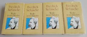 徳文书 Friedrich Nietzsche, Werke in vier Bänden 弗里德里希尼采，四卷作品 von Friedrich Nietzsche  (Autor)