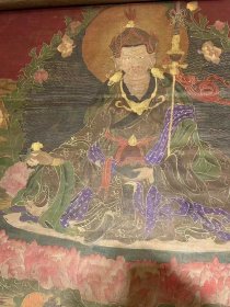 清代彩绘宗教画(巨幅)