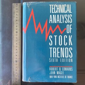 TECHNICAL ANALYSIS OF STOCK TRENDS psychology financial behaviors 英文原版精装