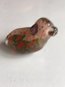 60/70年代琉璃小狗镇纸、品好如图