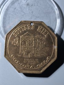 加利福尼亚 八边行铜章