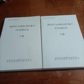 新四军太湖游击队地下青年团纪实（上下册）