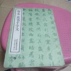 智永真草千字文