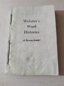 Websters Word Histories韦氏英语词源