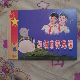 红领巾养兔场32开平装连环画小人书（有瑕疵）（祖国的花朵盒装书散本）