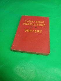 在中国共产党第九次全国代表大会上的讲话