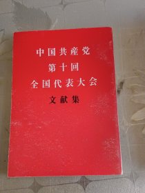 中国共产党第十次全国代表大会文献集（日文） 稀缺文献，大量照片