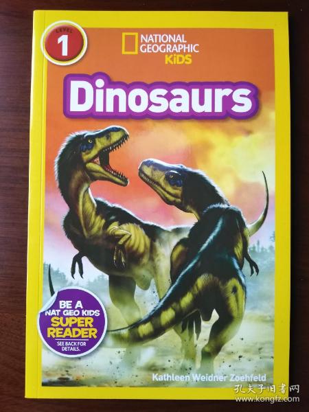 National Geographic Readers: Dinosaurs[国家地理阅读：恐龙] 【正版全新】