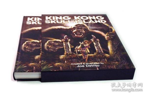 预售金刚骷髅岛插画版小说豪华版全球限量500本King Kong Of  Skull Island Limited Edition of only 500 books