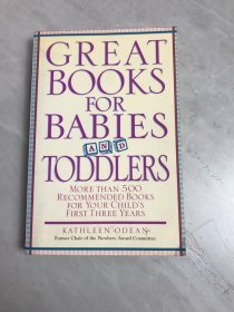 GREAT BOOKS FOR BABIES AND TODDLERS【划线】