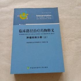 临床路径治疗药物释义 肿瘤疾病分册(上) 2018年版 临床路径治疗药物释义专家组 著 临床路径治疗药物释义专家组 编  