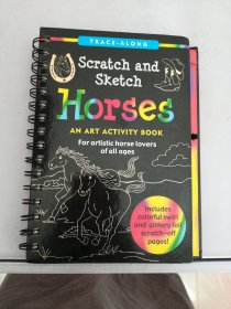 Scratch and sketch Horses