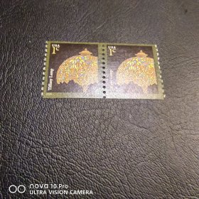 欧洲 漂亮的花灯艺术双联邮票 艺术系列！包邮！全品 收藏
