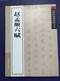 中国经典碑帖释文本