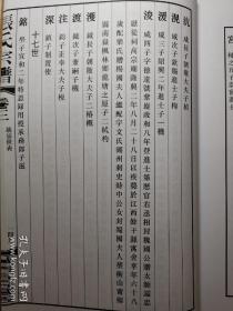 张氏宗谱17本/江苏常熟武进等地/书法家于右任题词/江南望族名人辈出（见图）/分支有（政一公宗派殷薛张氏等分支）石子壩秀旺圩青山门系成全巷田里张家桥堰北夏史巷马杭桥竹园里东墩下邹家头塘南分祠/文献部分有：张文献公集序张九龄登逍遥台序城南书院偶成题吴中名胜六咏等/滕林字派：应时志道复天心济世依仁佐殿庭等