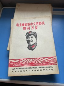毛主席的革命文艺路线胜利万岁
