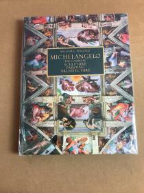 Michelangelo The Complete Sculpture, Painting, Architecture外文原版米歇尔安吉洛的完整的雕塑，绘画，建筑