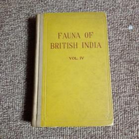 FAUNA OF BRITISH INDIA 印度按蚊志（vol IV）