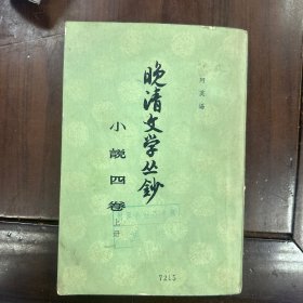 晚清文学丛钞小说四卷上册