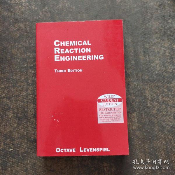 CHEMICAL REACTION ENGINEERING THIRD EDITION