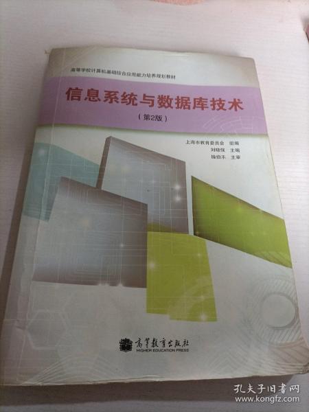 高等学校计算机基础综合应用能力培养规划教材：信息系统与数据库技术（第2版）