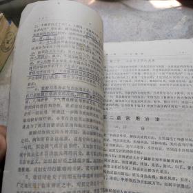 中医治法与方剂