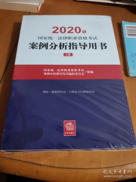 司法考试2020国家统一法律职业资格考试：案例分析指导用书(套装共2册)