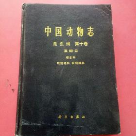 中国动物卷昆虫纲第十卷直翅目，蝗总科班翅蝗科网翅蝗科