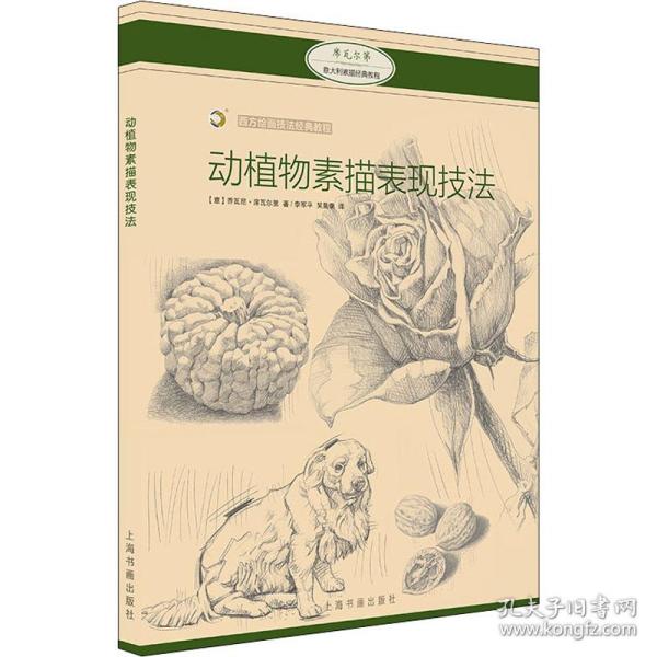 动植物素描表现技 美术技法 (意)乔瓦尼·席瓦尔第 新华正版