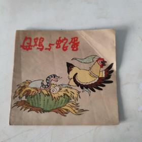 连环画   母鸡与蛇蛋