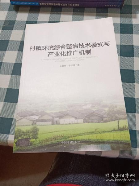 村镇环境综合整治技术模式与产业化推广机制