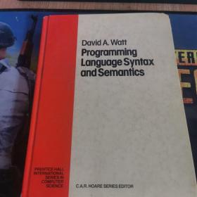 Programming Language Syntax and Semantics