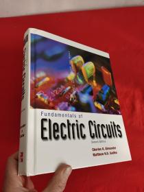 Fundamentals of Electric circuits （ 大16开，硬精装 ） 【详见图】，附光盘