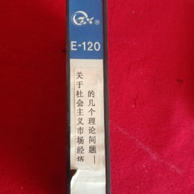 E一120:(关于社会主义市场经济的几个理论问题2)。( 录像带)。