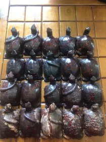 寿山尼姑楼石龟，单价300/只。打✖的已售