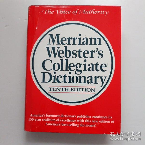 Merriam-Webster's Collegiate Dictionary