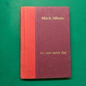 For one more day Tuesdays with Morris morrie 精裝 英文原版