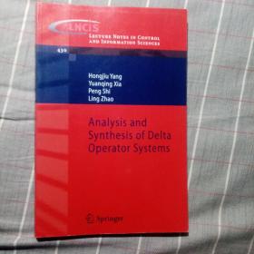 英文原版 Analysis and Synthesis of Delta Operator Systems with Actuator Saturation