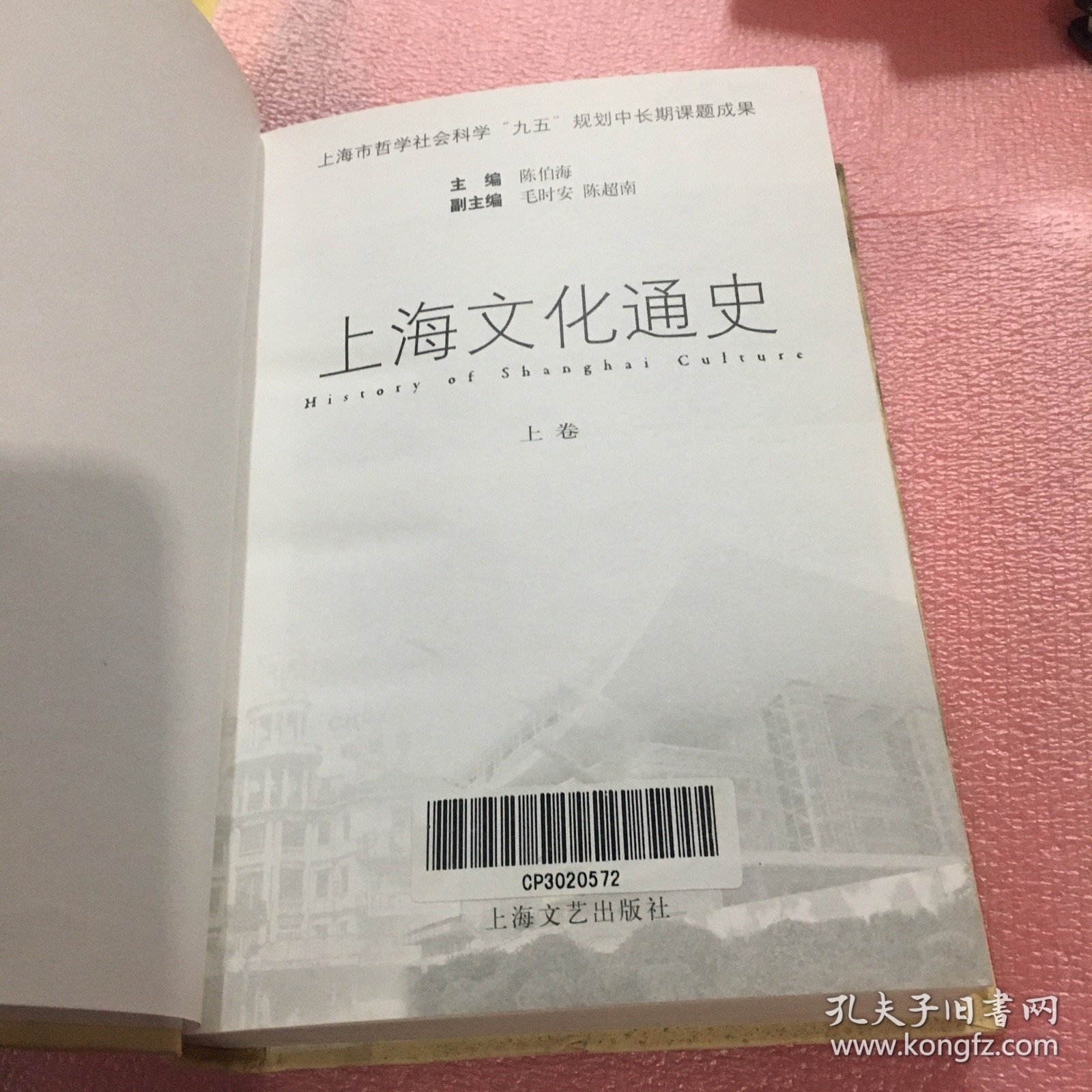 上海文化通史（上)